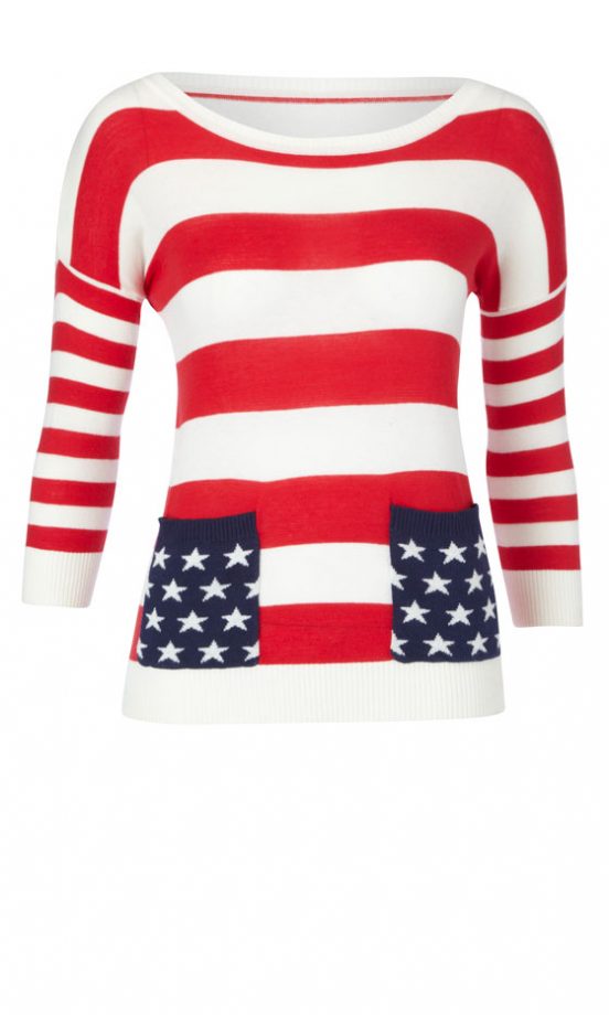 Do Off-Duty Cool In Primark’s Pocket Stripe Jumper, £10