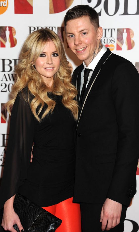 Professor Green And His Girlfriend At The Brit Awards 2011