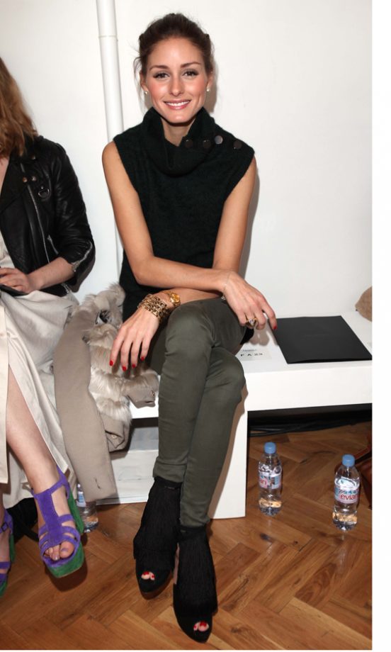 Olivia Palermo At London Fashion Week, 2011
