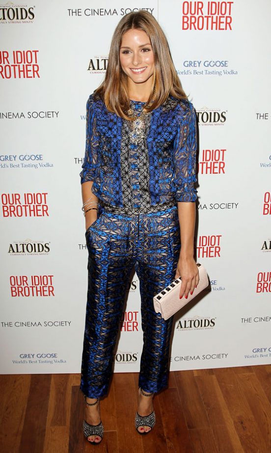 Olivia Palermo In A Tibi Top And Trousers Combo, 2011