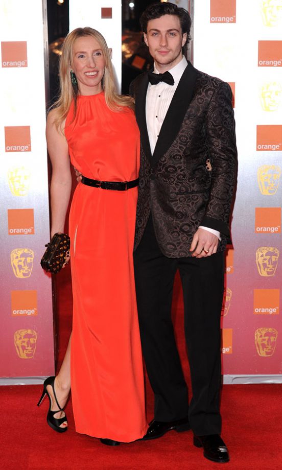 Sam Taylor Wood And Aaron Johnson At The Bafta Awards 2011