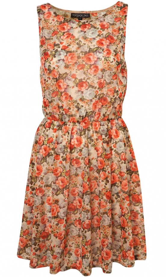 Topshop Floral Dress, £29 - In Stores Only