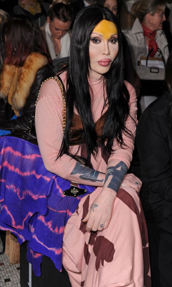 Pete Burns At The Vivienne Westwood Autumn/Winter 2011 Fashion Show