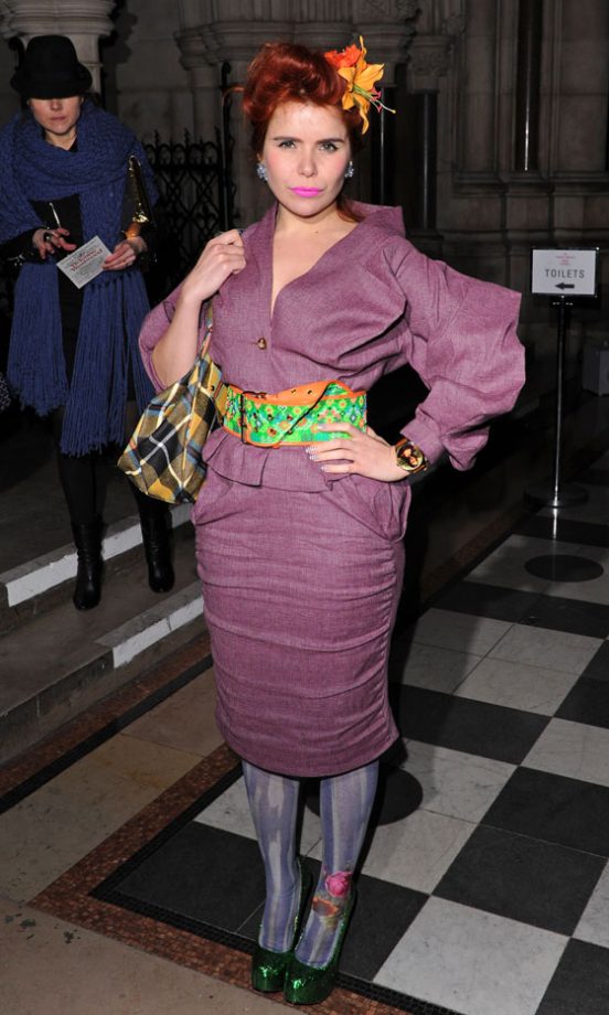 Paloma Faith At The Vivienne Westwood Autumn/Winter 2011 Fashion Show