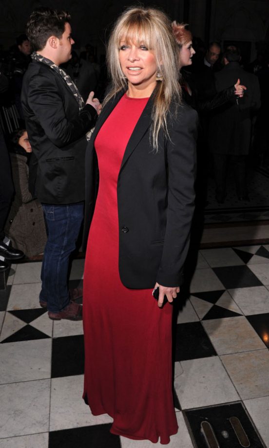 Jo Wood At The Vivienne Westwood Autumn/Winter 2011 Fashion Show