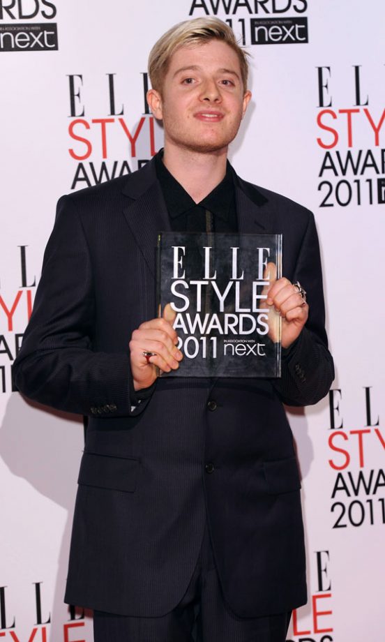 Dominic Jones At The Elle Style Awards 2011