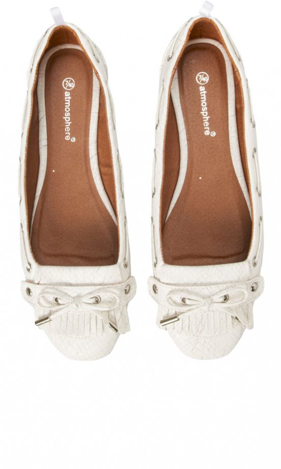 Walk In Style With Primark's Snake Fringe Pump, £8