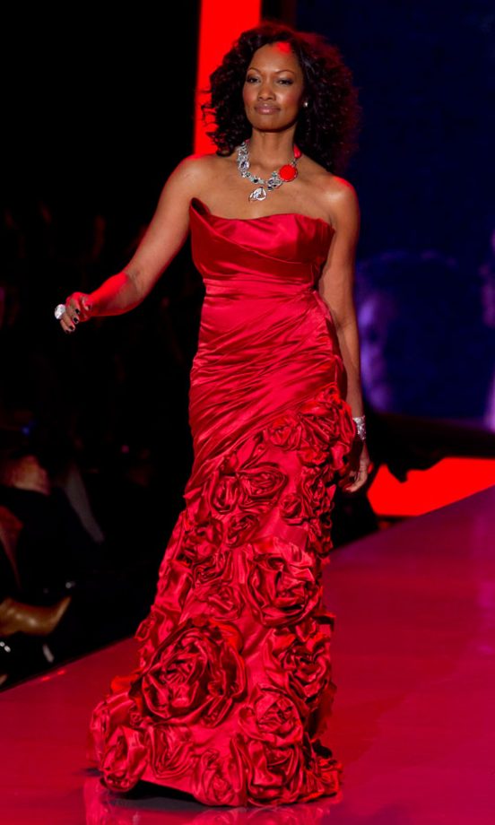 Garcelle Beauvais At The Heart Truth's Red Dress Fashion Show 2011