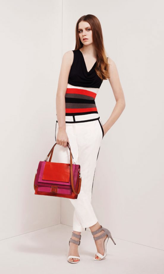 We Love These Colourful Stripes By Karen Millen For Spring/Summer 2011