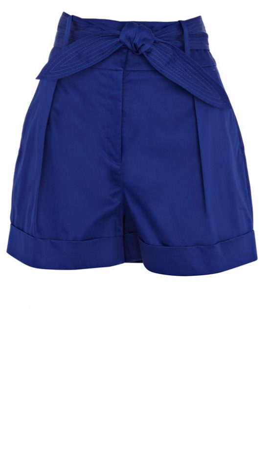 Karen Millen High-Waisted Tie Shorts (In Store Only)