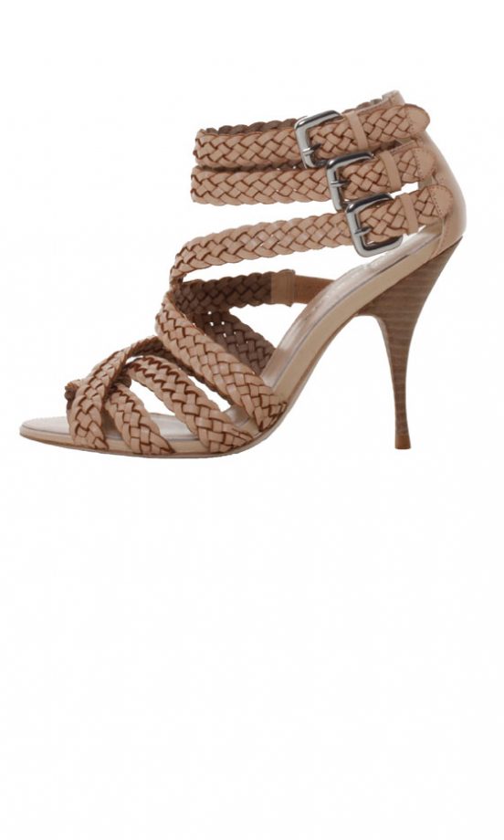 Karen Millen Ankle Strap Kitten Heel (In Stores Only)