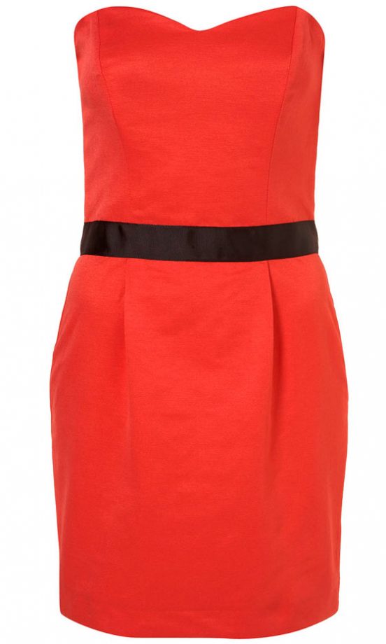 Topshop Bandeau Dress, £48