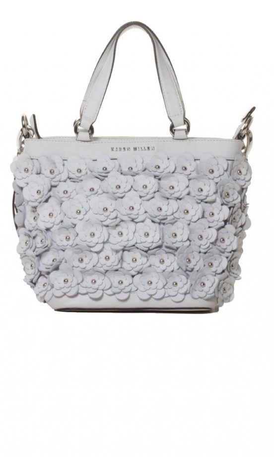 Karen Millen Flower Applique Tote (In Stores Only)