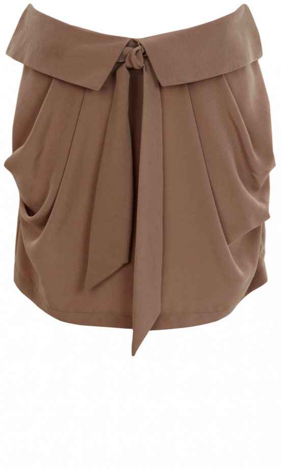 Miss Selfridge Drape Pocket Skirt, £32
