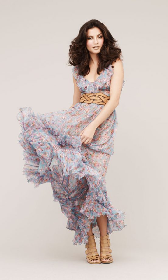 This Floral Maxi Dress By Marks & Spencer Is Perfect For Both The Floral And The Seventies Trend This Year