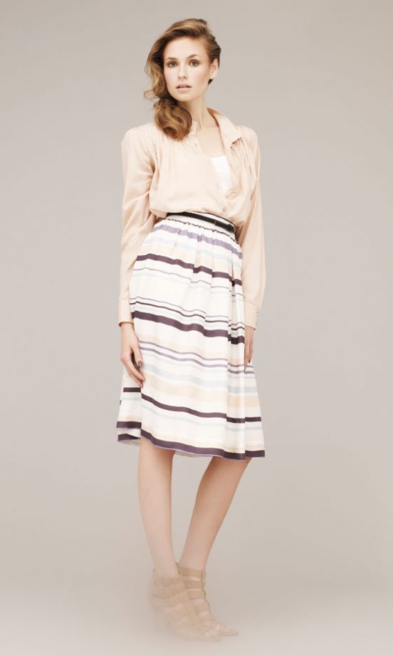 A Knee Length Skirt By Marks & Spencer Is On Trend For Spring/Summer 2011