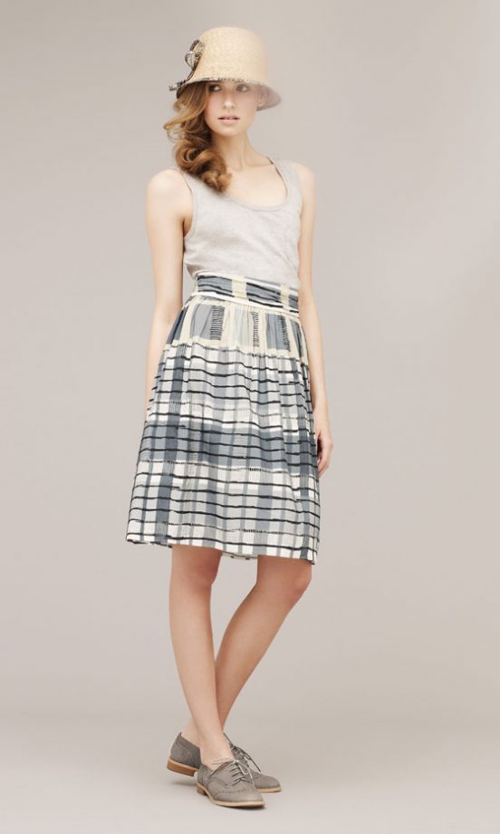 Geometric Printed Skirt From Marks & Spencer Spring/Summer 2011 Collection