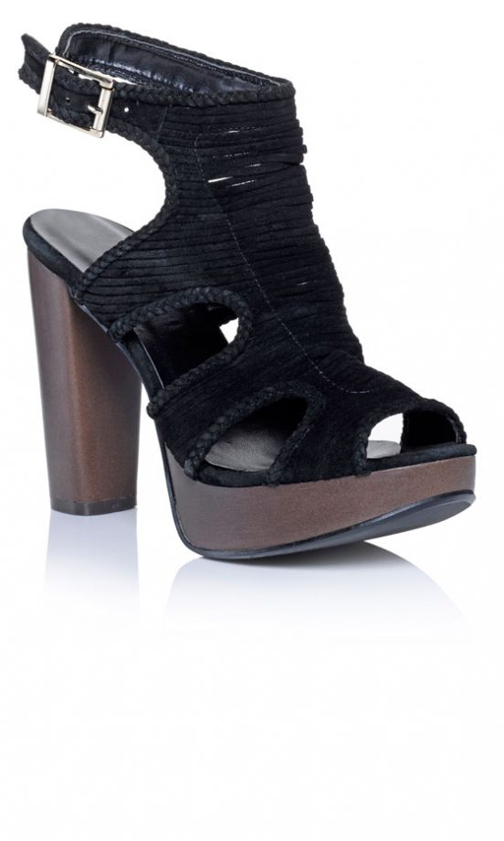 French Connection Multi Weave Platform, £120
