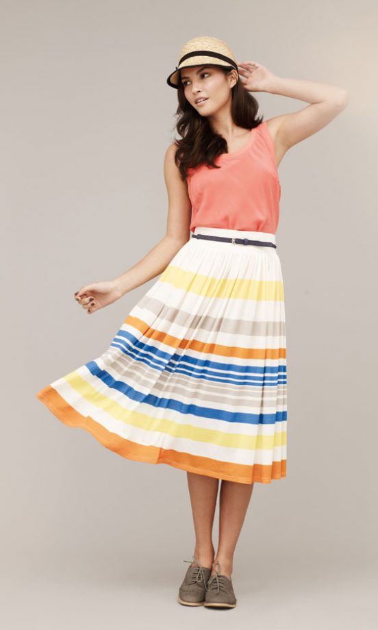 Rainbow Brights At Marks & Spencer: Stripes Are A Hot Trend For Spring/Summer 2011