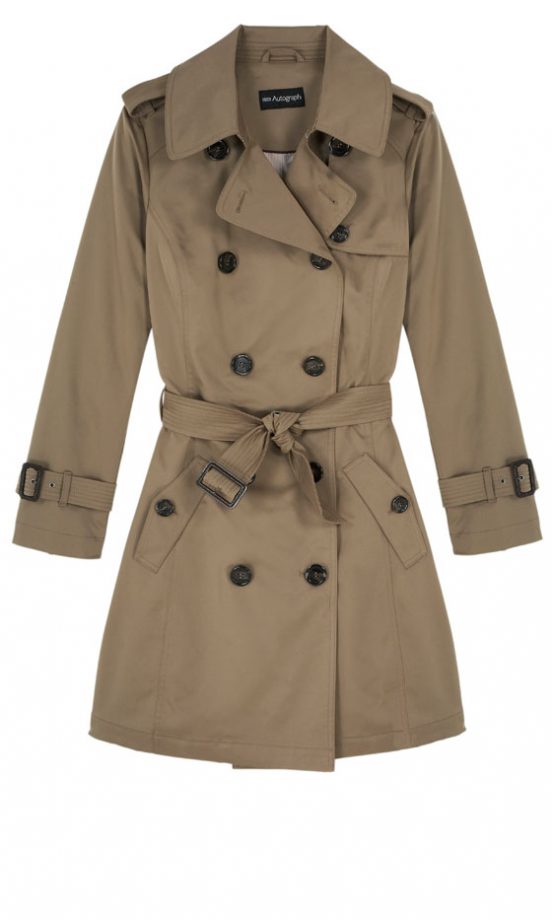 A Classic Trench Coat By Marks & Spencer Is A Spring/Summer Must-Have