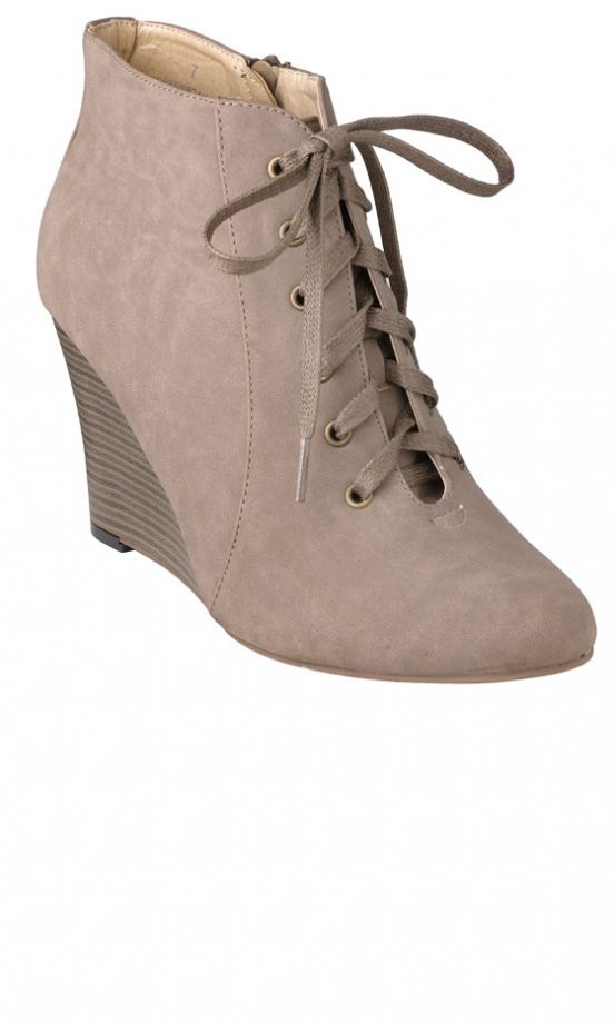 Marks & Spencer Lace Up Wedges Go Perfectly With Jeans Or Dresses