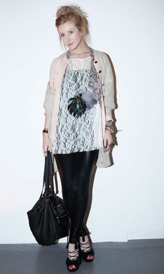 Street Style At The LOOK Show SS11 During London Fashion Week, February 2011