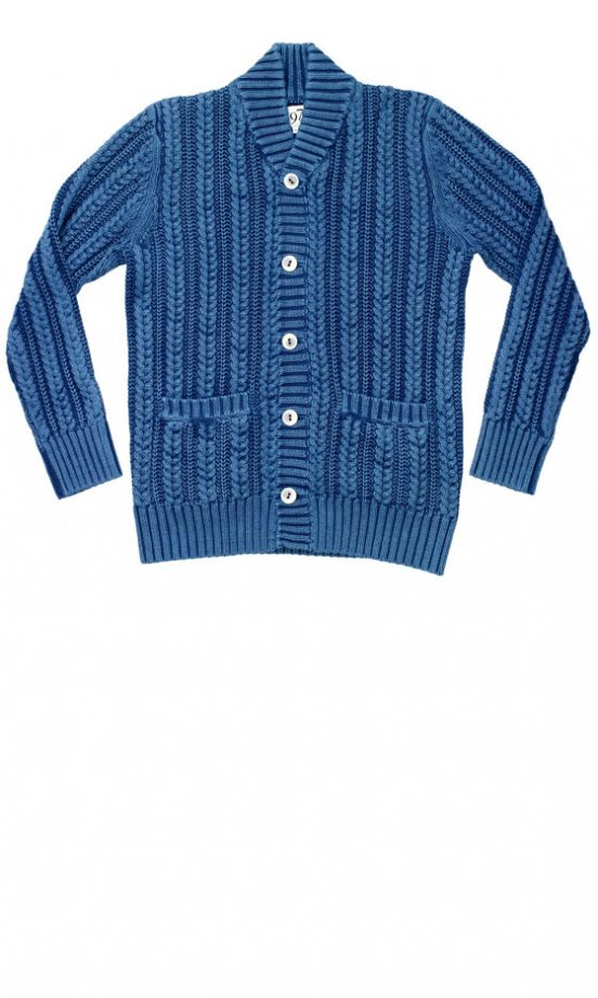 Reiss Blue Cardigan, £125 (In Stores Only)