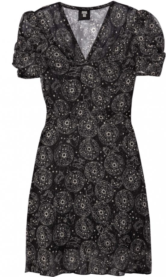 Anna Sui Peacock Print Dress, £159
