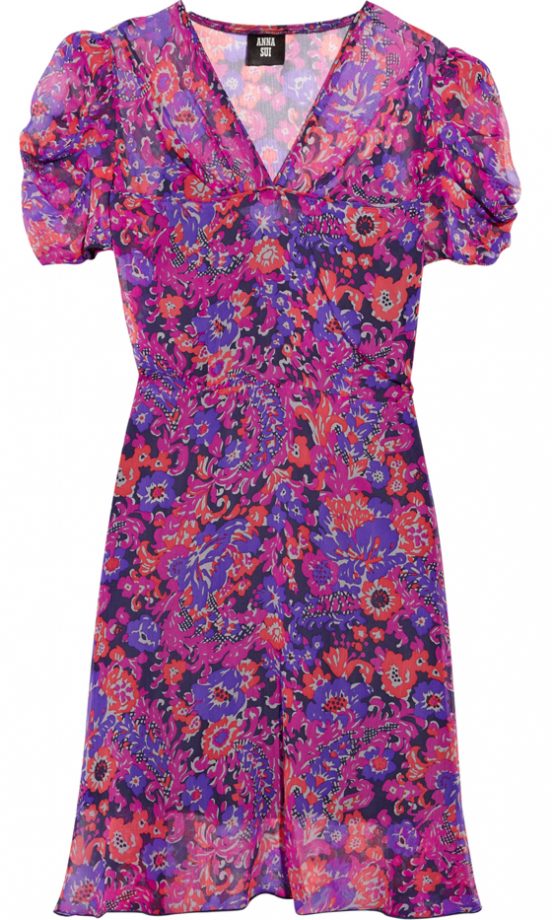 Anna Sui Bright Floral Tea Dress, £159