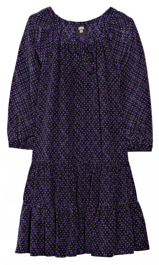 Anna Sui Long Sleeve Print Dress, £179