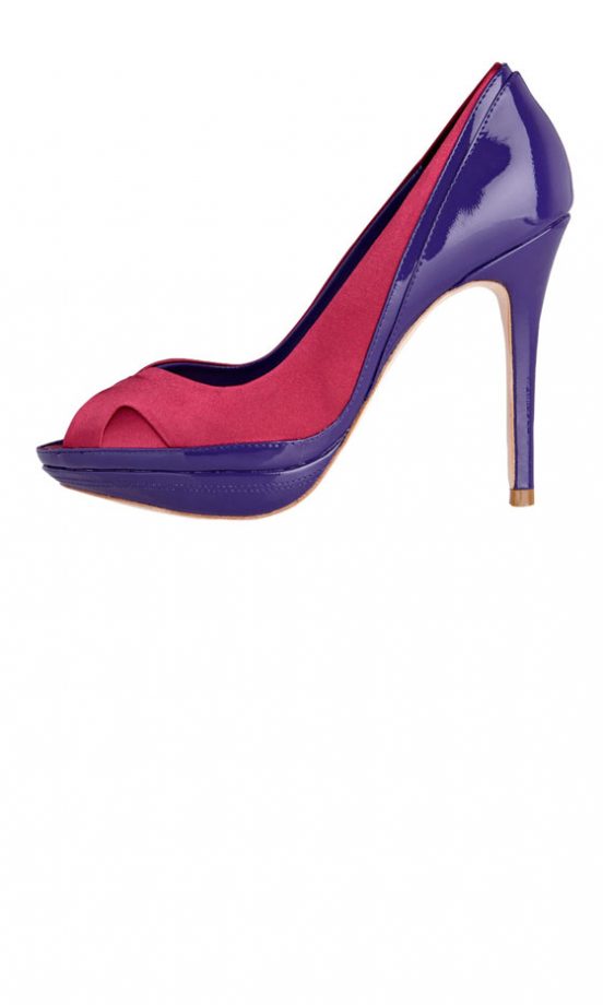 Karen Millen Graphic Colourblock Court, £140