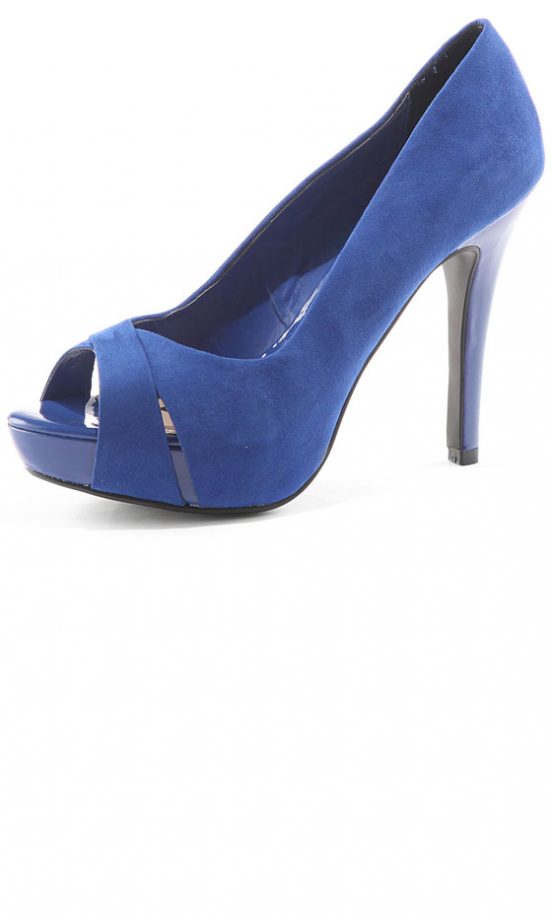 Dorothy Perkins Blue Court Shoe, £38