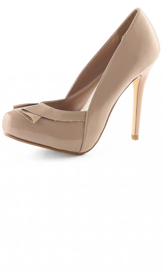 Dorothy Perkins Nude Court Shoe, £35