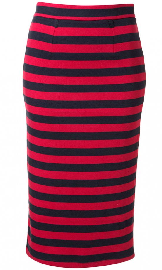 Topshop Stripe Pencil Skirt, £32