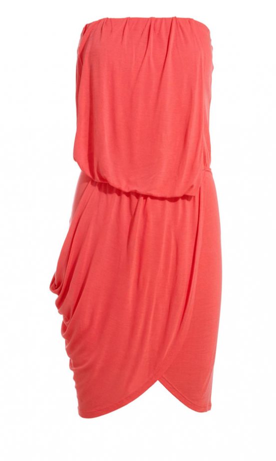Reiss Aphrodite Draped Bandeau Dress, £89