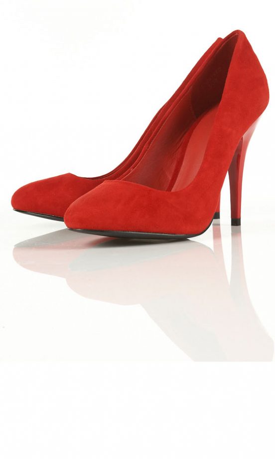 Topshop Red Courts, £46