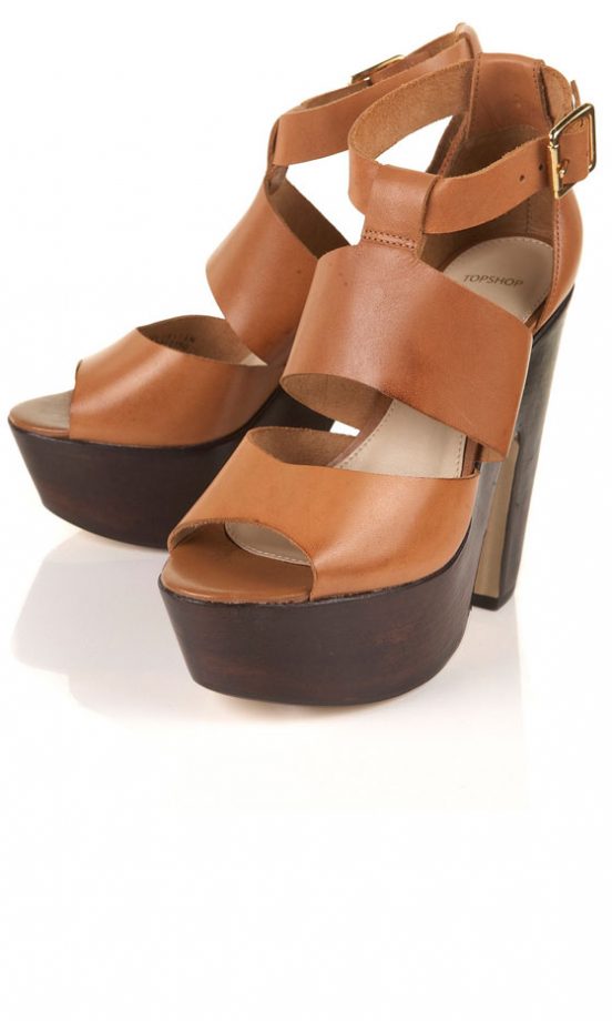 Topshop Wooden Platform Sandal, £68