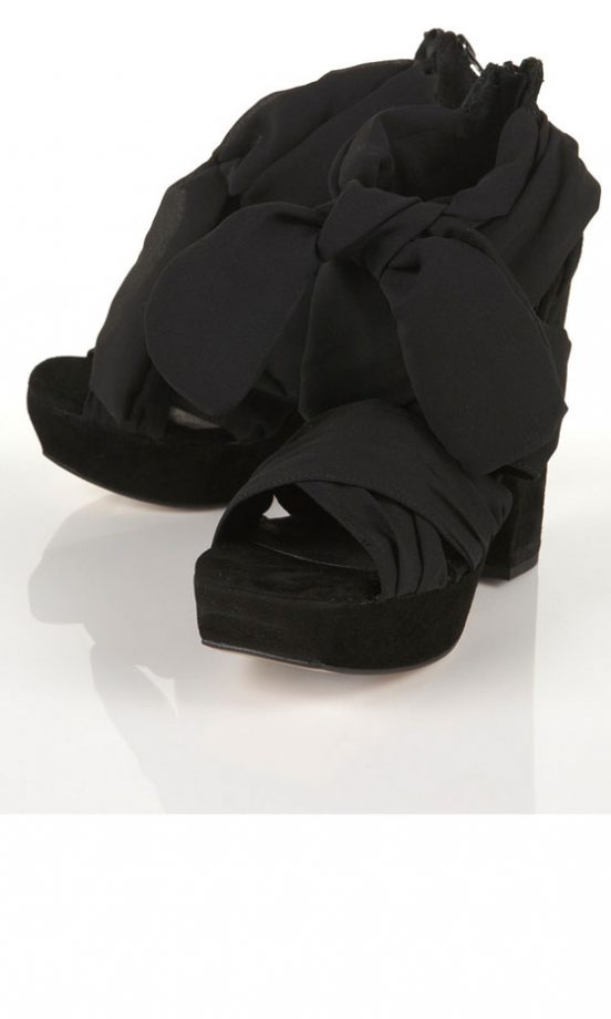 Topshop Lover Chiffon Tie Sandal, £65