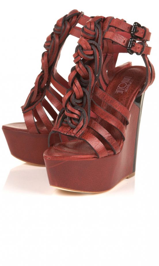 Topshop Unique Woven Sandal, £130