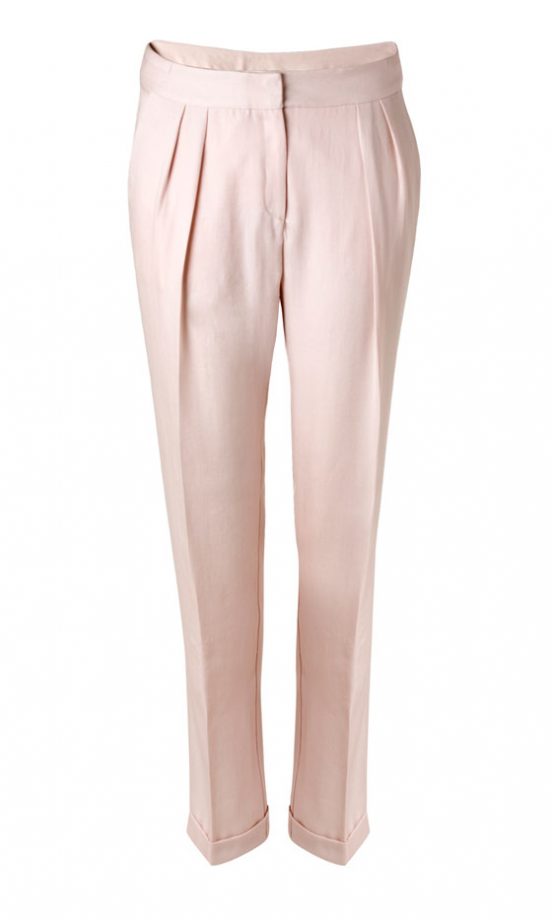 Mango Pleated Peg Leg Trousers, £44.90
