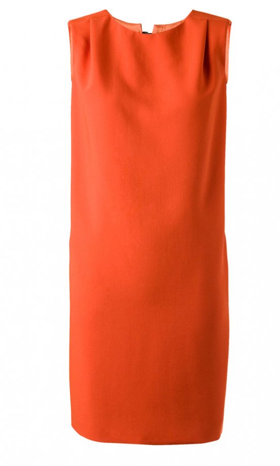 Mango V-Back Shift Dress, £79.90