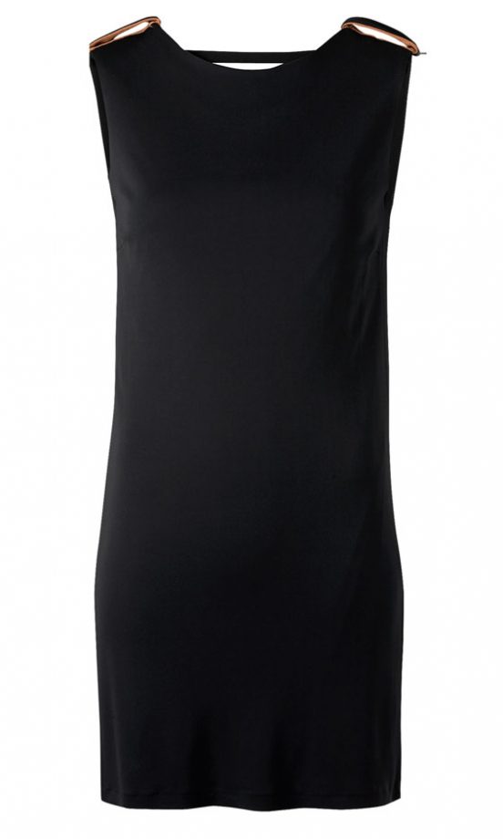 Mango Shoulder Detail Little Black Dress, £49.90