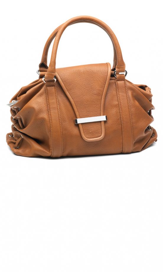 Mango Leather Shoulder Bag, £29.90