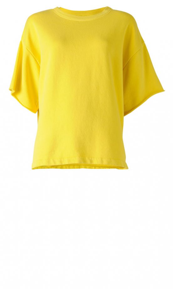 Mango Yellow Jersey Top (In Stores Only)