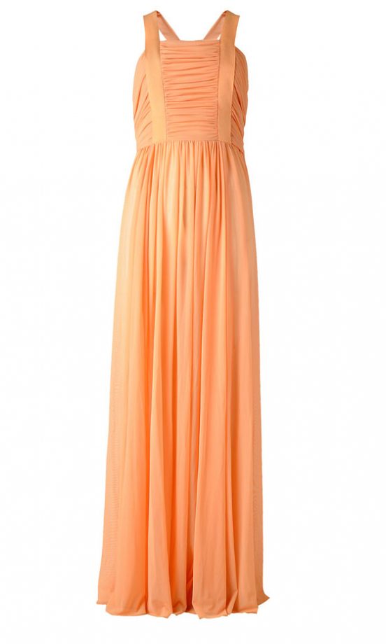 Mango Peach Maxi Dress (In Stores Only)