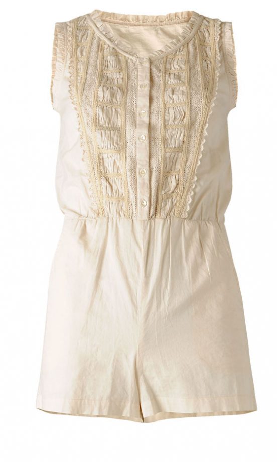 Mango Ruffle Playsuit (In Stores Only)