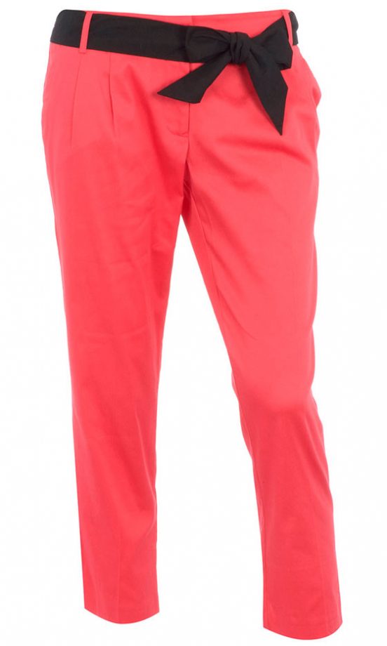 Dorothy Perkins Coral Bow Pleat Trouser, £29.50
