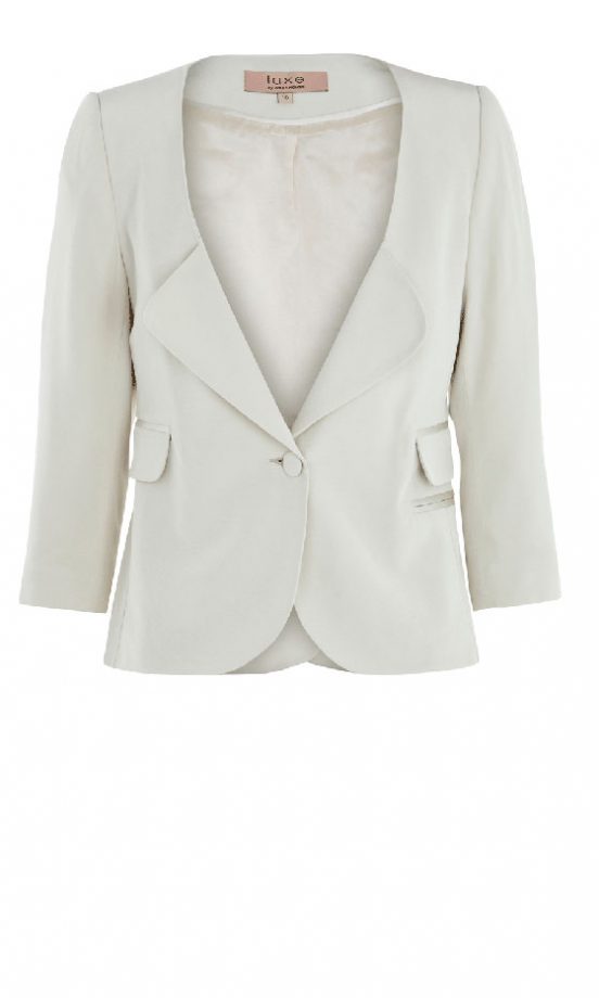 Warehouse Cropped Luxury Blazer, £120