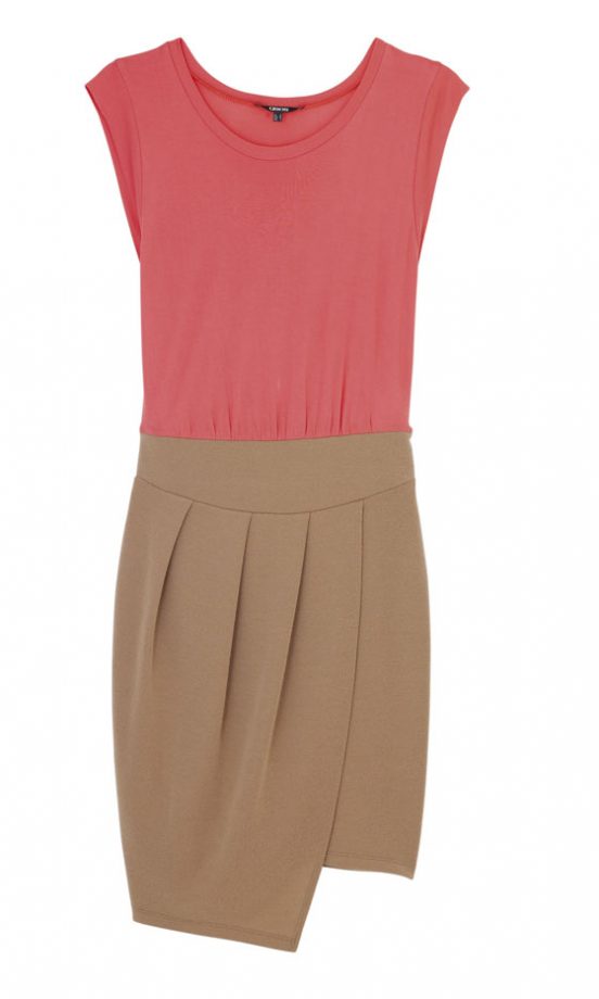 ASOS Contrast Pleat Skirt Dress, £35 (Coming Soon)