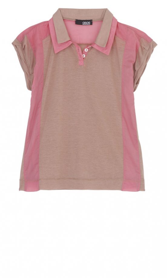 Asos Woven Polo Top, £25 - Coming Soon